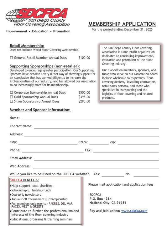 Retail Membership